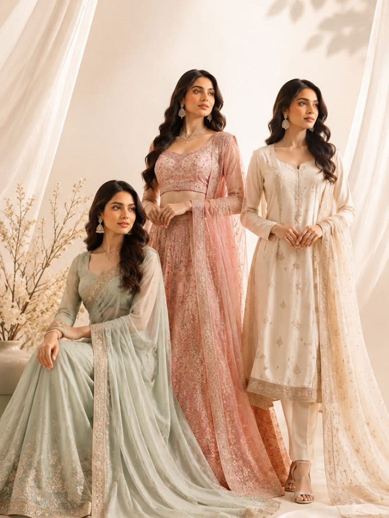 Shine at Every Celebration with Our Exclusive Party Wear Collection